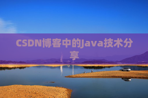 CSDN博客中的Java技术分享